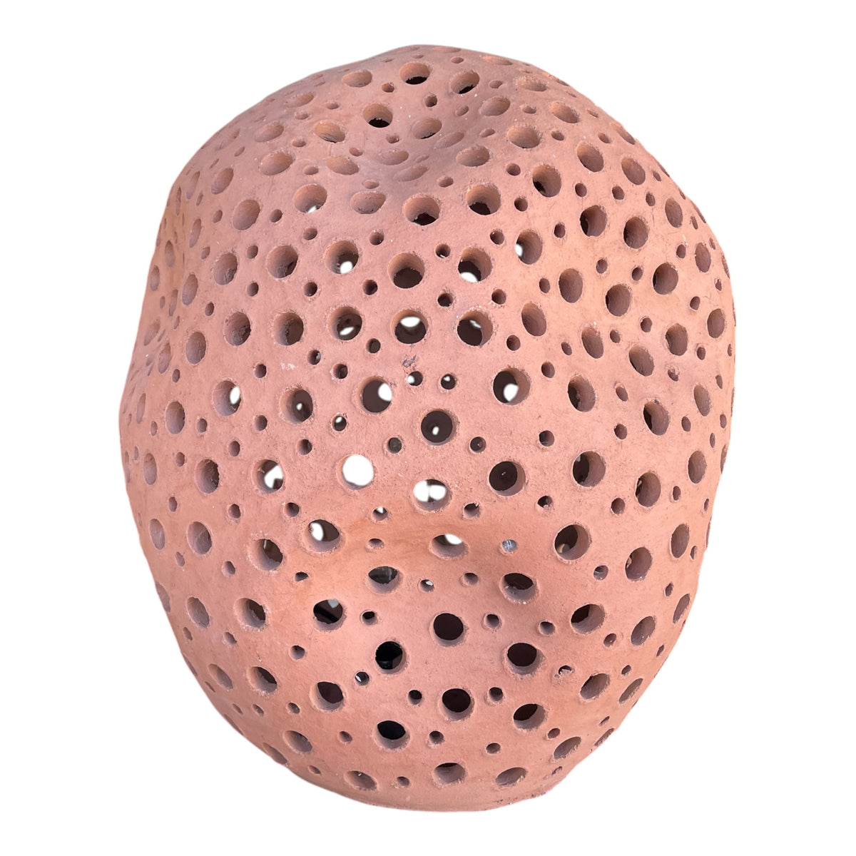 Lampada in Terracotta Traforata da Esterno e Interno - TIARÉ Home Interior