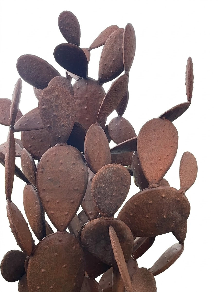 Scultura Fico d'India in Ferro